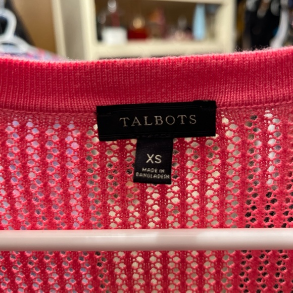Talbots, Size XS, Coral sweater - Picture 3 of 4